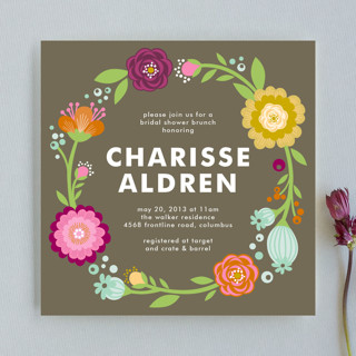 Garden Party Bridal Shower Invitations by Alethea ... | Minted Garden Party Bridal Shower Invitations by Alethea ... | Minted