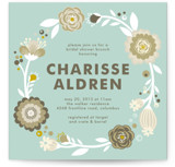 Garden Party Bridal Shower Invitations