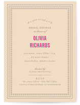 Champs-Élysées Bridal Shower Invitations