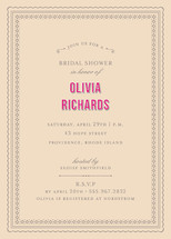 Champs-Élysées Bridal Shower Invitations