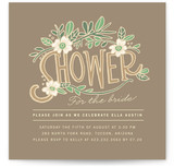 Florella Bridal Shower Invitations