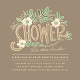 Florella Bridal Shower Invitations