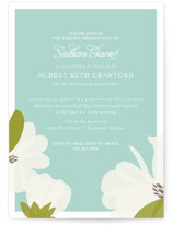 Southern Magnolia Bridal Shower Invitations