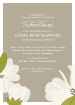 Southern Magnolia Bridal Shower Invitations
