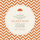 Art Deco Bridal Shower Invitations