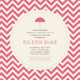 Art Deco Bridal Shower Invitations