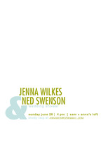 Mod Ampersand Bridal Shower Invitations