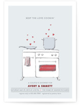 Keep the Love Cookin' Bridal Shower Invitations