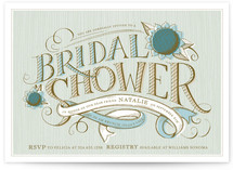 Farmers' Market Bridal Shower Invitations