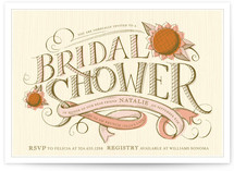 Farmers' Market Bridal Shower Invitations