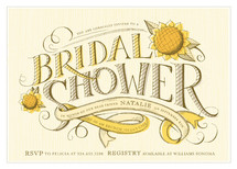 Farmers' Market Bridal Shower Invitations