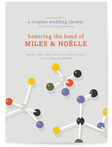 Molecular Bond Bridal Shower Invitations