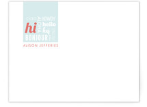 Hello Hello Hello Business Stationery Cards