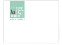 Hello Hello Hello Business Stationery Cards