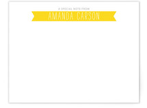 Wrapped in a Banner Business Stationery Cards