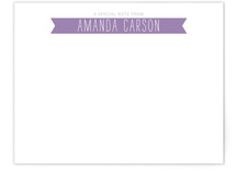 Wrapped in a Banner Business Stationery Cards
