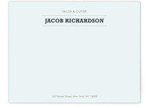 Sartorialist Business Stationery Cards
