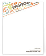 Good with Words Business Stationery Cards