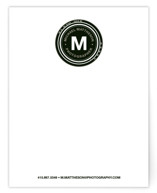 Shooter Business Stationery Cards