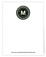 Shooter Business Stationery Cards