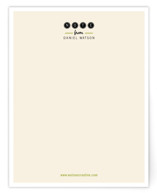 Friendly Type Business Stationery Cards