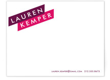 Broad Strokes Business Stationery Cards