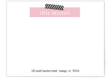 Bar Graph Business Stationery Cards