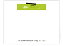 Bar Graph Business Stationery Cards
