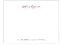 Smoldering Business Stationery Cards