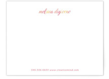 Smoldering Business Stationery Cards
