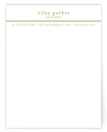 Striped Divide Business Stationery Cards