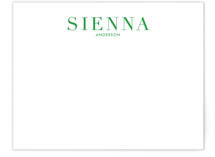 Crisp Color Business Stationery Cards