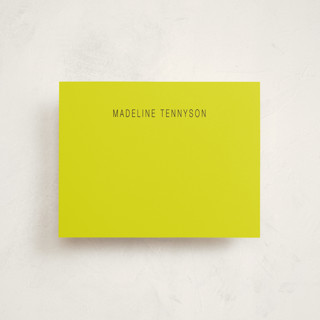 Neon Business Stationery Cards