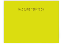 Neon Business Stationery Cards
