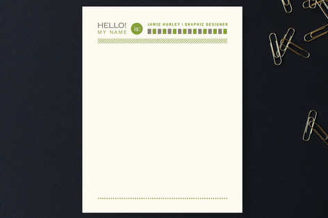 Assembly Lines Business Stationery Cards