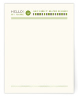 Assembly Lines Business Stationery Cards