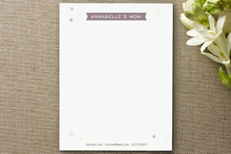 Pretty Playdate Business Stationery Cards