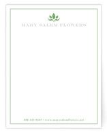 Abstract Bloom Business Stationery Cards