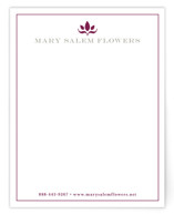 Abstract Bloom Business Stationery Cards