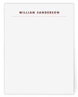 Bold and Basic Business Stationery Cards