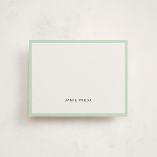 Bold Border Business Stationery Cards
