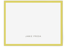 Bold Border Business Stationery Cards
