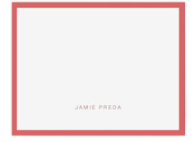 Bold Border Business Stationery Cards