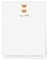 Botanical Butterfly Business Stationery Cards