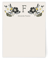 Clean Cut Florals Business Stationery Cards