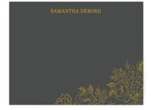 Elegant Floral Business Stationery Cards