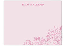 Elegant Floral Business Stationery Cards