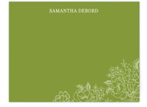 Elegant Floral Business Stationery Cards