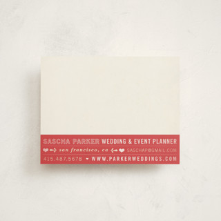 Hearts Business Stationery Cards