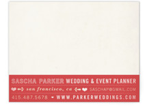 Hearts Business Stationery Cards